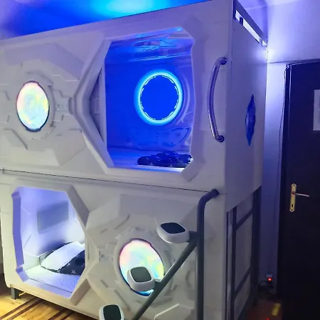 Panda Victor Space Capsule Hostel-neo Nomad Hotel cápsula *